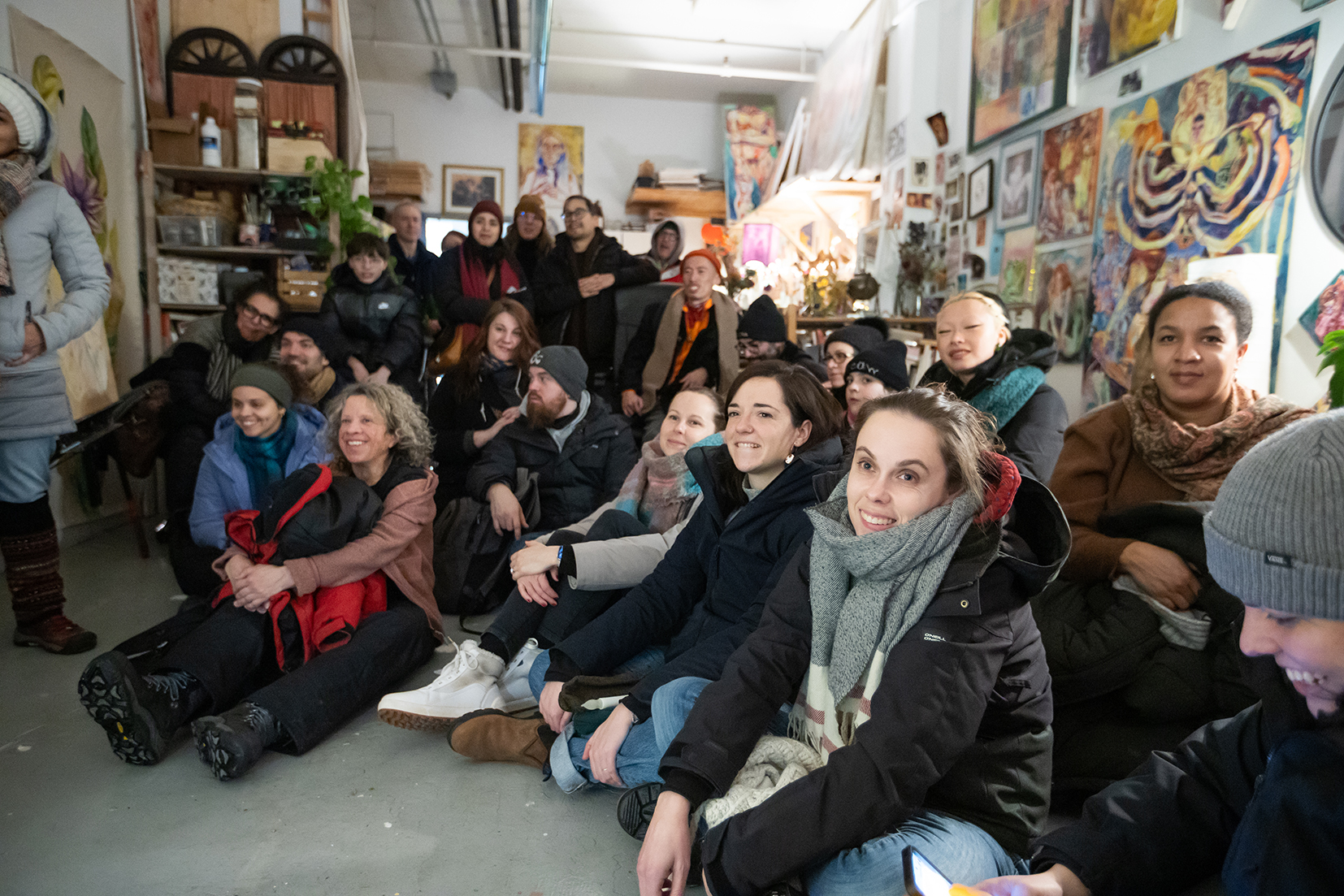 Chat des artistes — Photo ©Toma Iczkovits